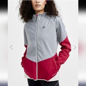 Women's Craft Glide Soft Shell Jacket Size Large